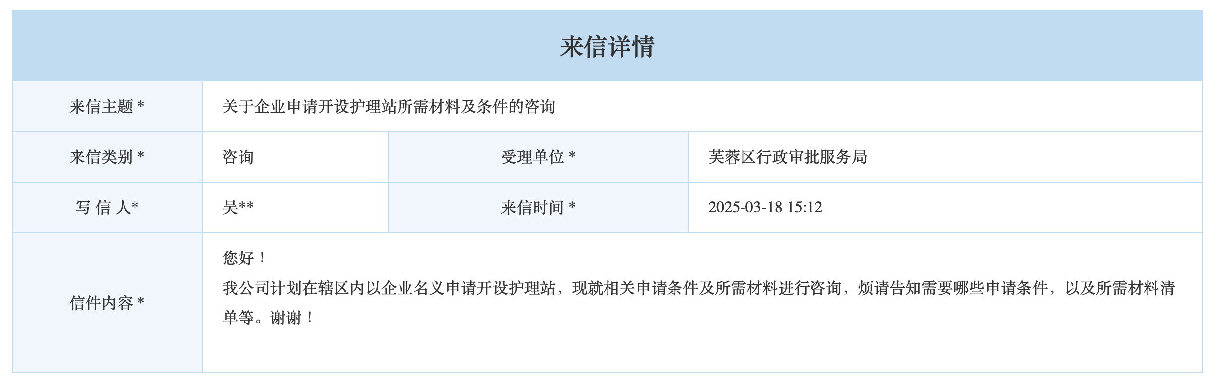长沙友龄咨询有限公司护理站